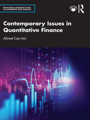 cover image of Contemporary Issues in Quantitative Finance
